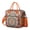 Orange-107, variant on Zen Ethnic Patterned Lunch Box – Waterproof Reusable Tote for Work Picnic or Mindfulness Lunch Moments