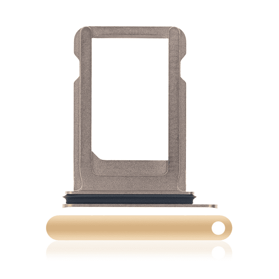 Replacement Sim Tray Compatible For iPhone X (Gold)