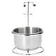 thumbnail image 2 of Juego de cuencos de soporte para afeitar, soporte para brochas de afeitar, taza para afeitar, soporte para afeitar de acero inoxidable, cuenco para jabón de afeitar LHCER  Descripción de la referencia, 2 of 8