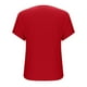 thumbnail image 4 of Vestidos Casuales Para Mujer, Blusas De Mujer De Moda Blusa informal de lino con cuello en V y manga corta con capucha para mujer, 4 of 6