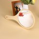 thumbnail image 2 of EeaseMX espejo de mano con marco de madera, espejo de maquillaje para mujeres y niñas, color madera., 2 of 7