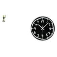 thumbnail image 1 of Figura de escritorio,Estatua de rana camarero,estante,escritorio,decoración del hogar,Figura decorativa creativa para la oficina y el hogar.,Reloj de pared,Reloj de pared silencioso y, 1 of 8