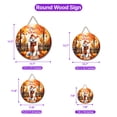 thumbnail image 5 of Happy Thanksgiving Bichon Frise Give Thanks Fall Beanie Scarf Welcome Round Wood Sign Bichons Dog Lovers Gifts Idea Hanging Wall Home Decor - 00020, 5 of 5