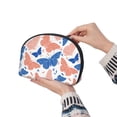 thumbnail image 6 of YFYANG 2 Piece Women's Portable Makeup Bags, Cute Butterfly Doodle Clutch Travel Toilet Bags Cosmetic Organizer, 6 of 7