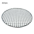 thumbnail image 1 of MYG Grille Ronde 12 Pouces en Acier Inoxydable pour Barbecue, Grille Multi-Usage, pour Grils, Charbon, Électriques, Ovens, Aliments Grillés, 1 PCS, 1 of 9