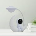 thumbnail image 5 of Vacemry Under $5 Astronaut Table Lamp, LED Night Light with Flexible Neck, Rechargeable Bedside Lamp for Kids Room, Creative Space Themed Decor, 5 of 6
