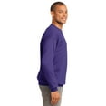 thumbnail image 3 of Port & Company Crewneck Sweatshirt. Purple. 4XL., 3 of 6