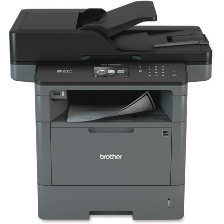 Brother Monochrome Laser Multifunction All-in-One Printer, MFC-L5800DW, Wireless Networking, Mobile Printing & Scanning, Duplex (Best Monochrome Multifunction Laser Printer)