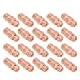 thumbnail image 3 of Welding Collets, 21mm Total Length TIG Collet Body Durable 3.2mm Hole Diameter Copper  for DIY, 3 of 8