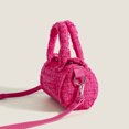 thumbnail image 4 of Bolso bandolera para mujer Sólido Barbie Asa superior Correa de hombro ajustable Bolsas de mano, 4 of 5