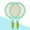 Green, variant on Children's badminton racket Kindergarten outdoor parent-child interactive pair indoor and outdoor sports tennis racket