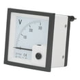 thumbnail image 3 of Analog Voltmeter 0‑300V Pointer Volt Meter Panel Needle Voltage Gauge for Equipment, 3 of 14
