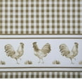 thumbnail image 2 of Traditional Elegance Barnyard Window Curtain Tier Pair and Valance Set - 58x36 - Taupe, 2 of 2