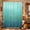 Aquamarine, Mint, Teal, Seafoam, variant on Green Ombre Shower Curtain Set - Long 72" x 84" Washable Bathtub Curtain with 12 Hooks, Geometric Stained Glass Waterproof Fabric Stall Shower Curtains for Bathroom/Bathtub Décor