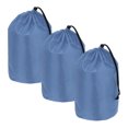 thumbnail image 1 of Bolsa de Cuerda Uxcell con Toggle, Saco de Cierre y Bolsa Ditty Duradera y Portátil para Exterior 8x13pulgadas & 3Pcs & Azul Marino - Ideal para ( Deportes/Excursionismo/Camping/Viajes), 1 of 7