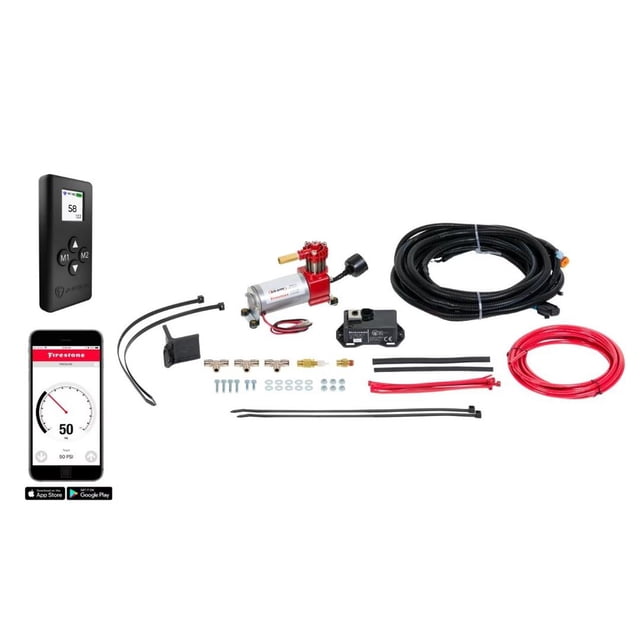 Firestone Industrial Helper Spring Compressor Kit 2638 Air Command; Single Path Controls; Remote Control
