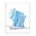 thumbnail image 2 of Stupell Industries Wisconsin Agate Blue US State Design Wall Plaque by Ziwei Li, 2 of 5