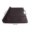 thumbnail image 2 of Qiyester Portable Car Folding Mattress, Thickened PU Leather Foldable Universal Backseat Sleeping Mat, Non-Inflatable Travel Camping Bed Suitable for Car Travel, 2 of 9