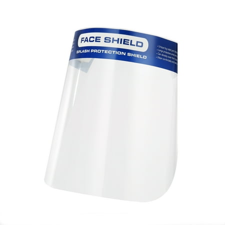 Staples Brand Group Disposable Face Shield, Clear FS-1 ((pack of 4))