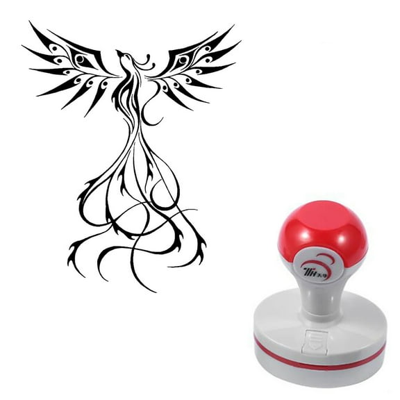 Fire Phoenix Self-Inking Photosensitive Planner Scrapbooking Stamps