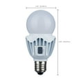 thumbnail image 2 of Satco 15 Watt LED A21 - High Lumen Output - 27K/40K/50K CCT Selectable - Medium Base, 2 of 11