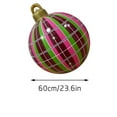 thumbnail image 3 of Dengmore Christmas Party Decorations Outdoor Christmas Inflatable Decorated Ball Giant Christmas Inflatable Ball Christmas Tree Decorations, 3 of 7