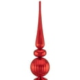thumbnail image 3 of Northlight Shiny Ball Finial Tower Commercial Christmas Decoration - 4.5' - Red, 3 of 5