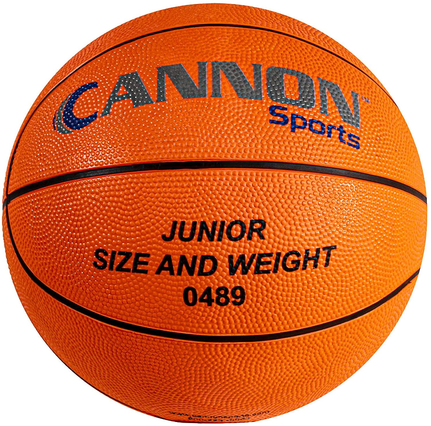 Cannon Sports Junior Size 27.5-Inch Rubber Basketball