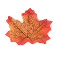 thumbnail image 5 of tasrioml 50Pcs Artificial Maple Leaf Realistic Cloth Autumn Leaves Indoor Outdoor Halloween Fall Harvest Thanksgiving Festival Wedding Party Decoration, 5 of 7