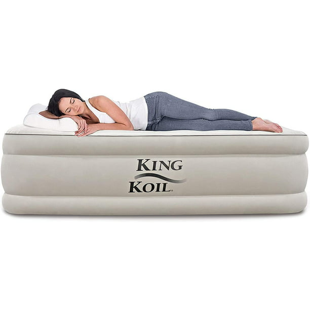 King Koil Queen Air Mattress With Built, Best King Size Air Bed