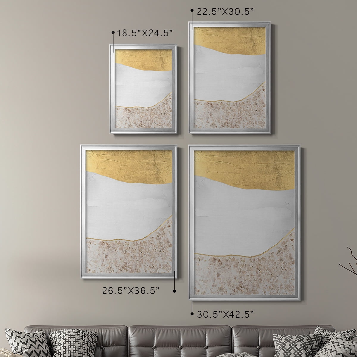 Whitestone II Premium Framed Print, in Gold, Black, or Silver - Ready to Hang