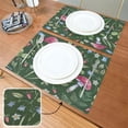 thumbnail image 6 of GZHJMY Placemats Set of 4,Mushrooms Leaves Heat-Resistant Non-Slip Double Sided Washable Kitchen Dining Table Mats for Kitchen Table Decoration, 12"x18", 6 of 6