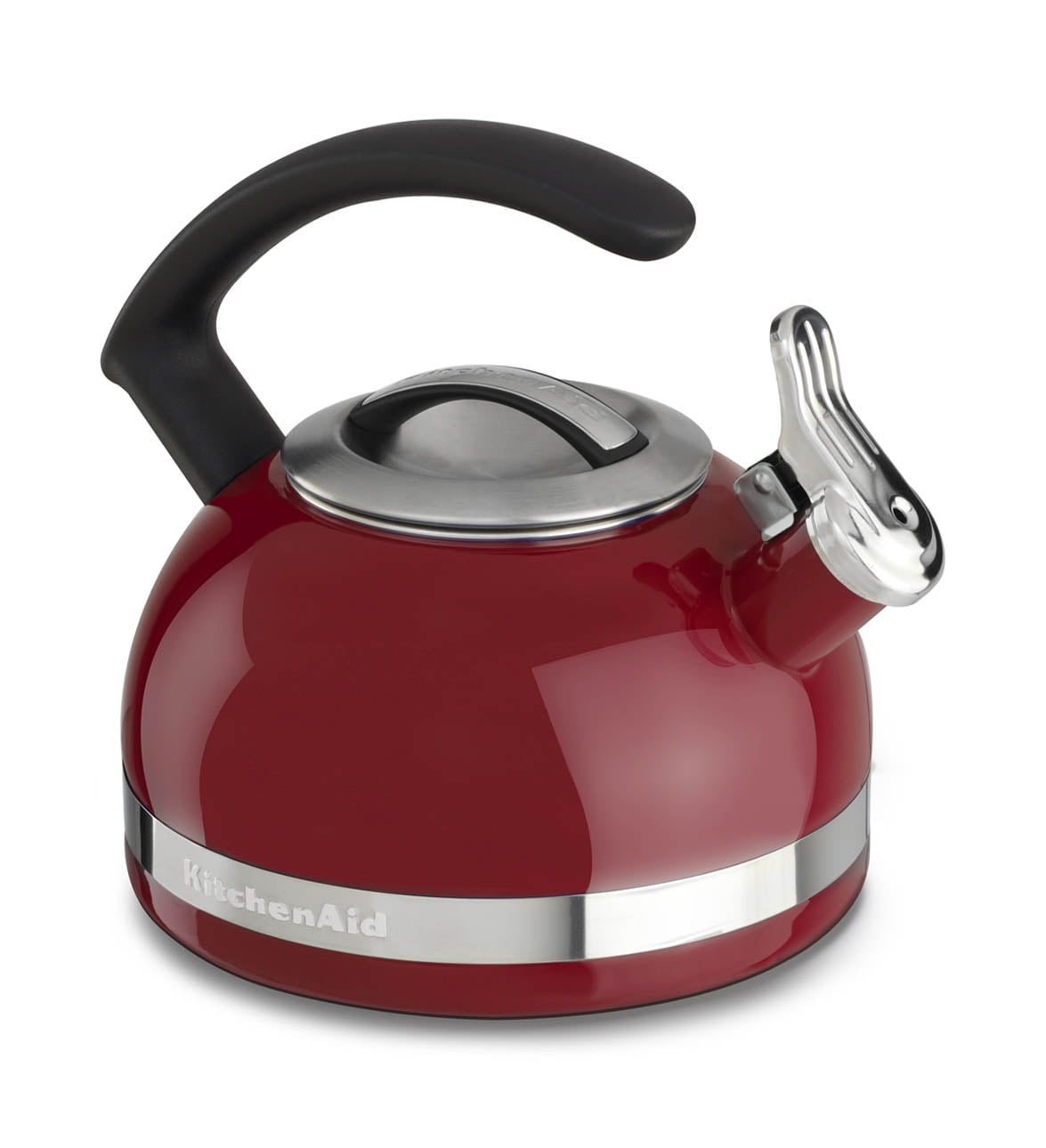 KitchenAid 2.0-Quart Stovetop Tea Kettle with C Handle & Trim Band