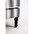 thumbnail image 6 of Accent Chair with Striped Fabric | Adds Elegance to Living Room | Solid Wood and Cotton Linen Upholstery | Quick and Simple Assembly, 6 of 6