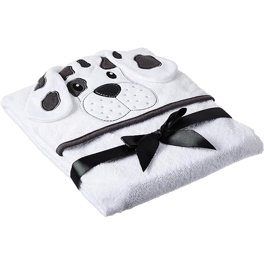 Hudson Baby Animal Face Hooded Towel, Miss Ladybug, Una | Meses Sin