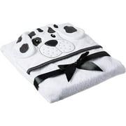 Hudson Baby Unisex Baby Cotton Animal Face Hooded Towel, Dalmatian, One Size