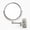 Nickel, variant on Jerdon Wall-Mounted Magnifying Mirror - Bathroom Makeup Mirror with 5X Magnification - 8-Inch Diameter - Chrome Finish - Model JP7506CF