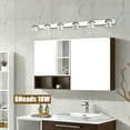 thumbnail image 4 of 6 Heads Bathroom Vanity Crystal Mirror LED Light Front Wall Lamp Modern Fixture for bathrooms, bedrooms, 4 of 14