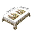thumbnail image 3 of shyuyusa 39.4x59.1 Inch Easter Egg Pattern Tablecloth Festive Dustproof Cover for Home Dining Table and Holiday Decoration, 3 of 6