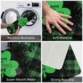 thumbnail image 3 of Honeii St Patrick's day Pattern Door Mat, Welcome Door Mats Outdoor Indoor, Stain and Fade Resistant, Non-Slip Entry Matfor Bedroom, Bathroom, Kitchen, 3 of 7
