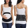 thumbnail image 3 of Cinturón para mujer embarazada - Cinturón de soporte para la cintura y el abdomen para mujer embarazada - Cinturón para la cabeza para mujer embarazada elástico y cómodo - Cinturón transpirable (adec, 3 of 5