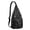 Black-148, variant on Solar System Print Sling - Planet & Rocket Design Crossbody Bag (Space Theme)