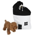 thumbnail image 4 of Organizador de almacenamiento Ticfox Bolsa con cordón Lona Blanco, Negro, 4 of 12