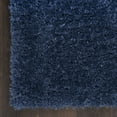 thumbnail image 4 of Nourison Lush Shag Modern & Contemporary Denim 7'10" x 9'10" Area Rug, (8x10), 4 of 8