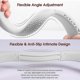 thumbnail image 4 of ZHAOCHENG Ventilador de cuello portátil, ventilador sin aspas, ventilador personal portátil que funciona con batería, sin aspas, recargable, diseño con auriculares, 4 of 5