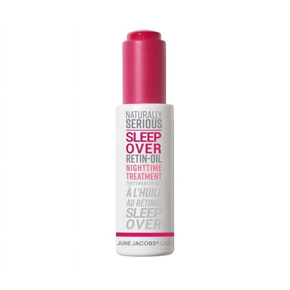 Naturally Serious / Traitement de Nuit à l'Huile de Rétinol, Huile de Rétinol Végane, Huile Anti-Âge pour le Visage, Soins de la Peau Véganes, Soins de la Peau Sans Cruauté