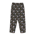 thumbnail image 5 of Naloa Cosmic Print Women’s Ultra-Soft Comfy Pajama Lounge Pants with Pockets & Drawstring, 5 of 8