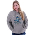 thumbnail image 4 of Retro Mega Man Running and Gunning Hoodie Sweatshirt Women Men Brisco Brands M, 4 of 6