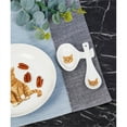 thumbnail image 4 of Pet Portrait White Porcelain Spoon & Rest Set - I Love Orange Tabbies, 4 of 4
