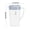 Gray, variant on 3 Liter Plastic Pitcher with Lid, BPA Free Large Beverage Dispenser for Iced Tea Lemonade, Wide Mouth Water Jug with Spout Filter, Cold Drink Pitcher for Party BBQ Home Kitchen